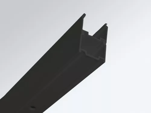 Ravak Pivot PDOP2-100 zuhanyajtó fekete+transparent 03GA0300Z1
