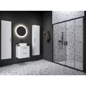 Blix II NBLDP4 120 zuhanyajtó fekete+transparent