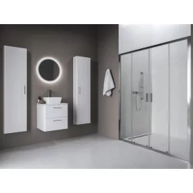 Blix II NBLDP4 120 zuhanyajtó krómhatású+transparent