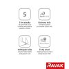 Ravak Blix BLDP4-160 zuhanyajtó szatén+transparent * 0YVS0U00Z1