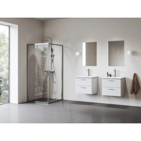 Blix II NBLRV2 90x90 zuhanykabin krómhatású+transparent