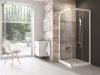 Ravak Blix BLRV2 80x80 zuhanykabin fehér+transparent 1LV40100Z1