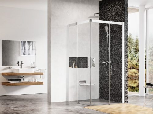 Ravak Matrix MSRV4-100x100 zuhanykabin fehér+transparent 1WVAA100Z1