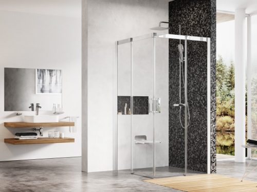 Ravak Matrix MSRV4-100x100 zuhanykabin krómhatású+transparent 1WVAAC00Z1