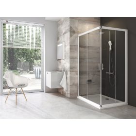   Ravak Blix Blix BLRV2K-80 zuhanykabin zuhanykabin fehér+transparent 1XV40100Z1