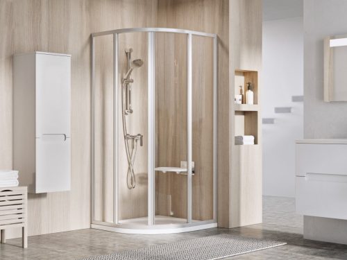 Ravak Supernova SKCP4 80x80 195 zuhanykabin szatén+transparent 3114OU02Z1