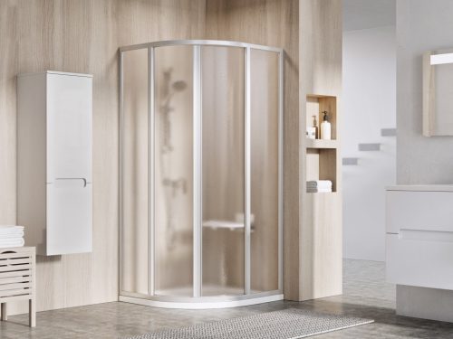 Ravak Supernova SKCP4 80x80 195 zuhanykabin szatén+grape 3114OU02ZG