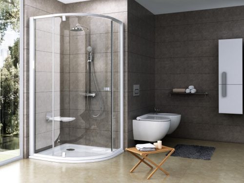 Ravak Pivot PSKK3 80x80 zuhanykabin fehér+transparent 37644101Z1