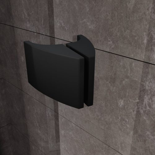 Ravak Pivot PSKK3 90x90 zuhanykabin fekete+transparent 37677300Z1