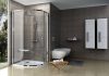Ravak Pivot PSKK3 100x100 zuhanykabin krómhatású+transparent * 376AAC00Z1
