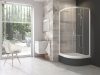 Ravak Blix BLCP4 90x90 SABINA zuhanykabin fehér+transparent 3B270140Z1