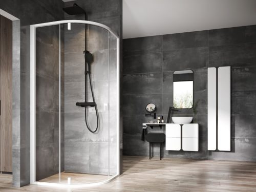 Ravak Nexty NSKK3-100 zuhanykabin fehér+transparent 3O6AA101Z1