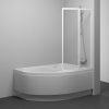 Ravak Rosa VSK2 150 kádparaván bal transparent 76L80100Z1