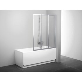 Ravak VS3 115 kádparaván szatén+transparent 795S0U00Z1