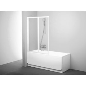 Ravak VS2 105 kádparaván fehér+transparent 796M0100Z1
