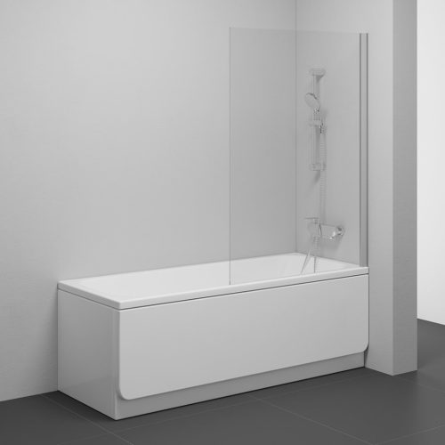 Ravak PVS1-80 kádparaván szatén+transparent 79840U00Z1