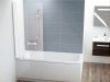 Ravak CVS1-80 balos kádparaván fehér + transparent 7QL40100Z1