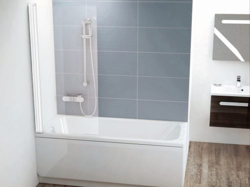 Ravak CVS1-80 balos kádparaván fehér + transparent 7QL40100Z1