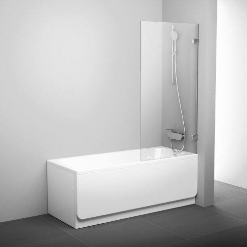 Ravak BVS1-80 kádparaván króm+transparent 7U840A00Z1