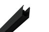 Ravak Supernova APSS-90 fix oldalfal 198 fekete+grape 940703R2ZG