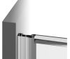 Ravak Nexty NPSS-80 fix oldalfal matt fehér+transparent 94O40E00Z1