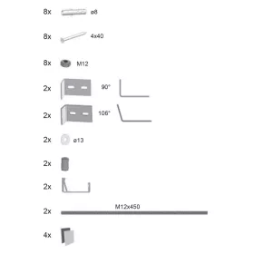 Ravak Avocado panelkit B28000000N