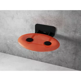 Ravak Ovo-P II ülőke Orange/fekete B8F0000058