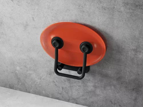 Ravak Ovo-P II ülőke Orange/fekete B8F0000058