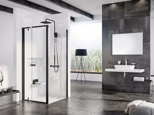 Ravak Ovo-B II ülőke Opal/fekete B8F0000060