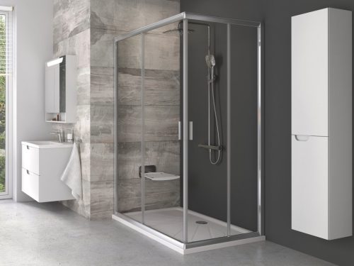 Ravak Ovo-B II ülőke Opal/fekete B8F0000060