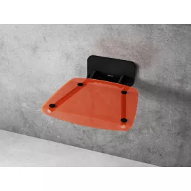 Ravak Ovo-B II ülőke Orange/fekete B8F0000061