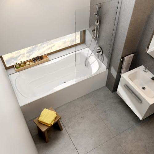 Ravak Campanula II 170x75 akrilkád fehér CA21000000