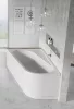 Ravak Chrome akrilkád 160x105 balos, fehér CA51000000