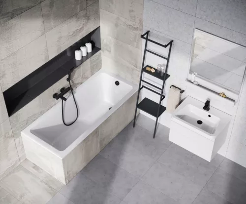 Ravak 10° akrilkád Slim 170x75 fehér CA71300000