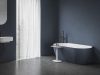 Ravak Freedom Wall II Tec 170x87, akrilkád, Deepsea Blue/fehér, fehér lefolyó CC71400000