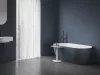 Ravak Freedom Wall II Tec 170x87, akrilkád, Deepsea Blue/fehér, fehér lefolyó CC71400000