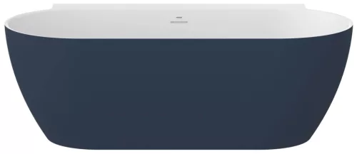 Ravak Freedom Wall II Tec 170x87, akrilkád, Deepsea Blue/fehér, fehér lefolyó CC71400000