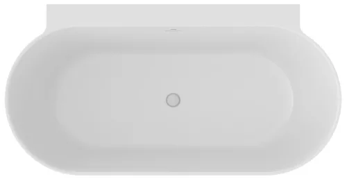 Ravak Freedom Wall II Tec 170x87, akrilkád, Smoke Grey/fehér, fehér lefolyó CC71500000