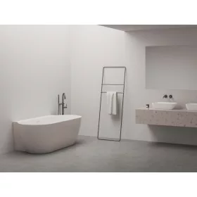   Ravak Freedom Wall II Tec 170x87, akrilkád, Alabaster Pink/fehér, fehér lefolyó CC71600000
