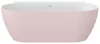 Ravak Freedom Wall II Tec 170x87, akrilkád, Alabaster Pink/fehér, fehér lefolyó CC71600000