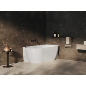   Ravak Freedom Corner II Tec 175x86 jobb, akrilkád, fehér, króm lefolyó CC81000000