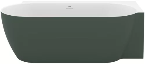 Ravak Freedom Corner II Tec 175x86 jobb, akrilkád, Grey Green/fehér, fehér lefolyó CC81200000