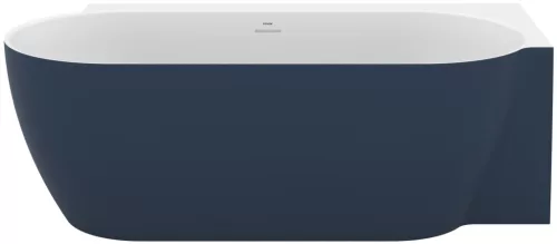 Ravak Freedom Corner II Tec 175x86 jobb, akrilkád, Deepsea Blue/fehér, fehér lefolyó CC81400000