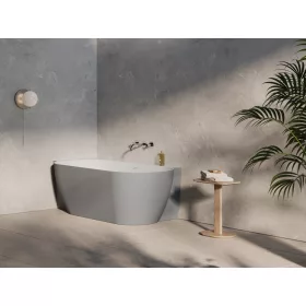   Ravak Freedom Corner II Tec 175x86 bal, akrilkád, Smoke Grey/fehér, fehér lefolyó CC91500000