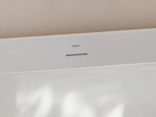 Ravak Freedom O Tec 170x77 akrilkád, Grey Green/fehér szabadonálló, fehér lefolyó CD11200000