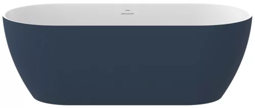 Ravak Freedom O Tec 170x77 akrilkád, Deepsea Blue/fehér szabadonálló, fehér lefolyó CD21400000