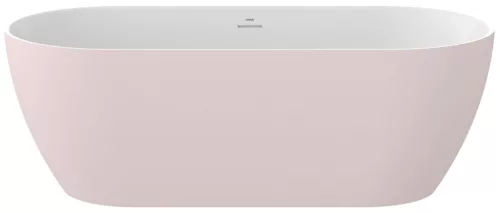 Ravak Freedom O Tec 170x77 akrilkád, Alabaster Pink/fehér szabadonálló, fehér lefolyó CD41600000