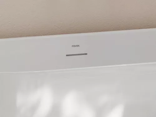 Ravak Freedom O Tec 170x77 akrilkád, Alabaster Pink/fehér szabadonálló, fehér lefolyó CD41600000