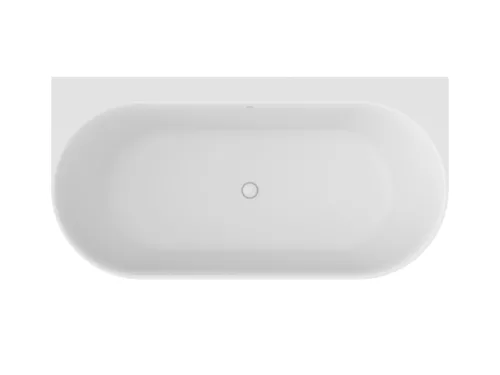 Freedom Wall Tec 170x87, akrilkád, fehér, króm lefolyó