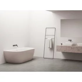   Freedom Wall Tec 170x87, akrilkád, Alabaster Pink/fehér, fehér lefolyó